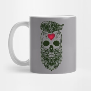 A Bearded Gentleman Skull Mug